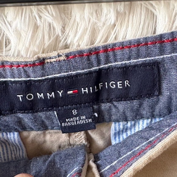 Tommy Hilfiger Women's Tan Straight Leg Pants - Picture 2 of 8